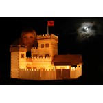 Castel Walachia - set constructie din lemn 